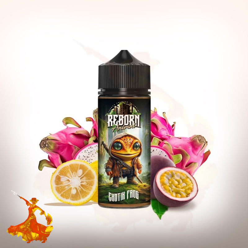 E-liquid Exotic Frog 100ml Reborn Animal