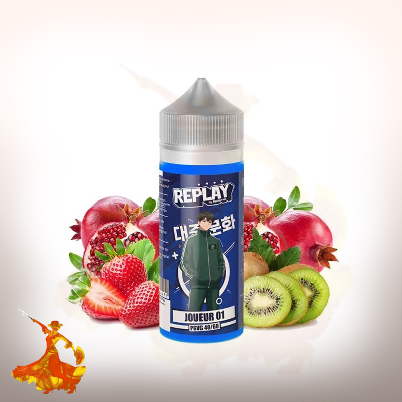 Eliquid Joueur 1 100ml Replay by Liquidarom