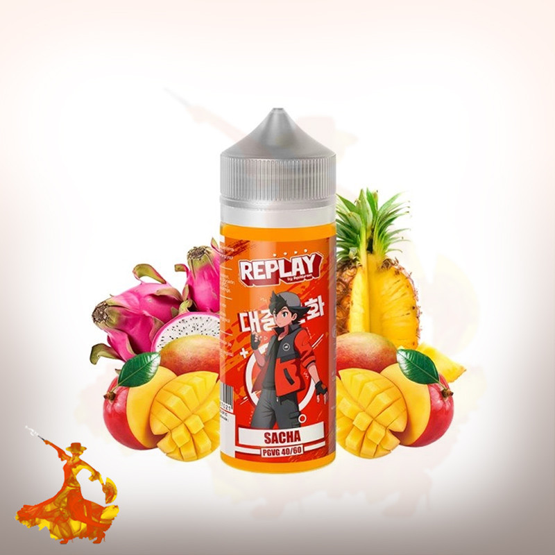 E-liquid Sacha 100ml Replay by Liquidarom