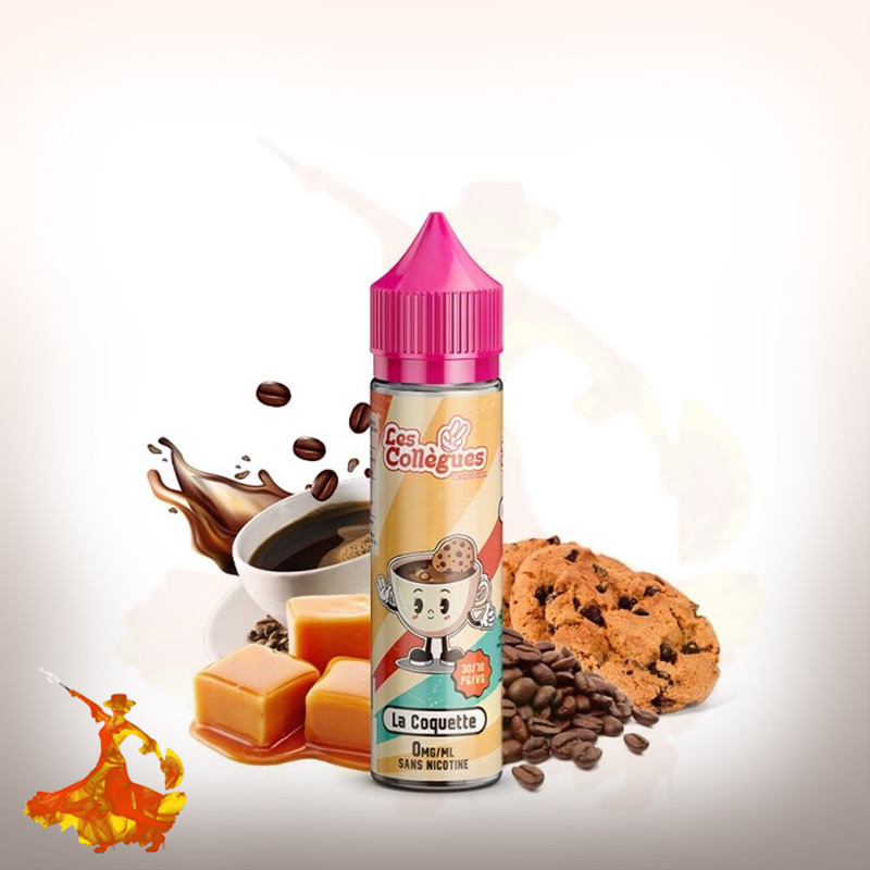 E-liquid La Coquette 50ml Les Collègues by Liquidarom