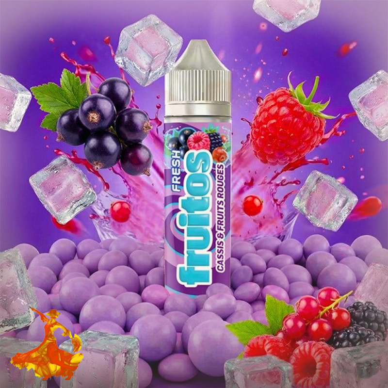 Eliquid Cassis Fruit Rouge 50ml Fresh by Fruitos