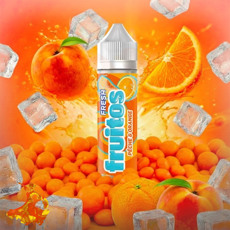 E-liquid Pêche Orange 50ml Fresh by Fruitos