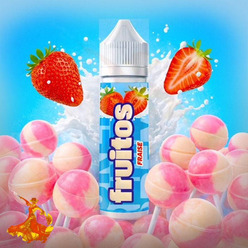 E-liquid Fraise 50ml Creme by Fruitos