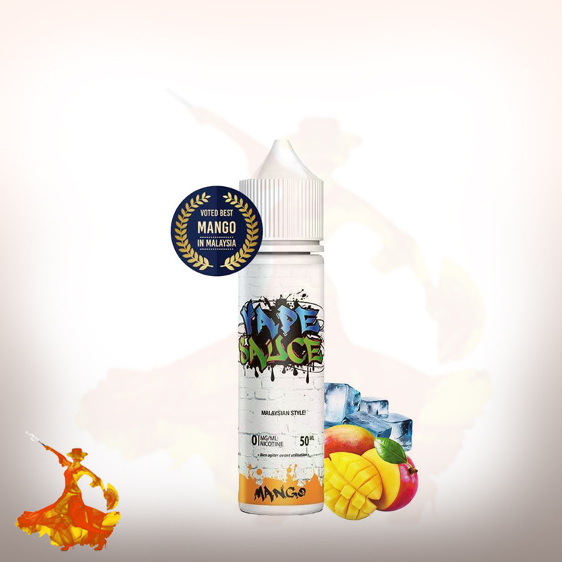 Eliquid Mango 50ml Vape sauce Arome booste