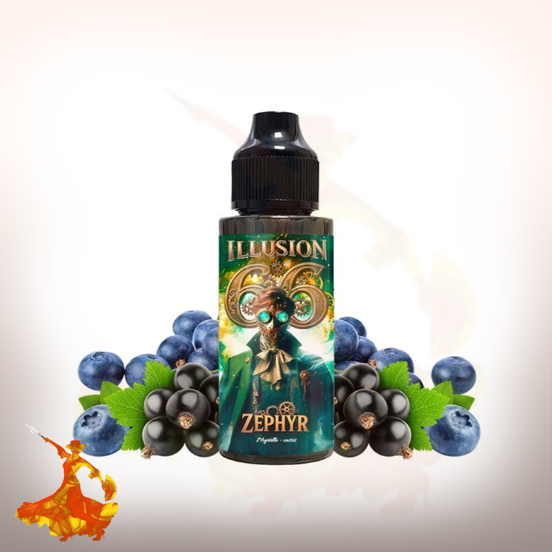 E-liquid Zephyr 100ml Illusion by Juice 66