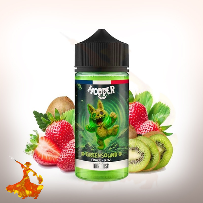 Eliquid Green sound 200ml Hopper by Airmust