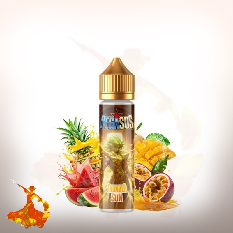 E-liquid Thunder Sun 50ml Pegasus Arôme boosté prêt à vaper