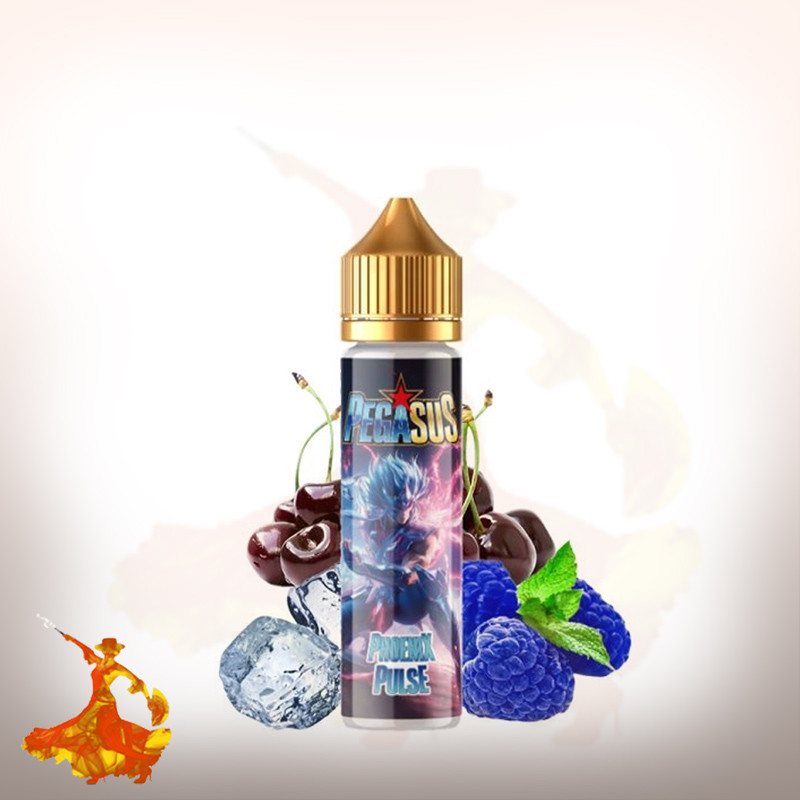 E-liquid Phoenix Pulse 50ml Pegasus Arôme boosté prêt à vaper