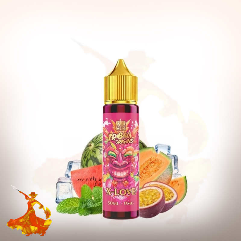 Eliquid X Love 50ml Origin by Tribal Force Arôme boosté prêt à vaper