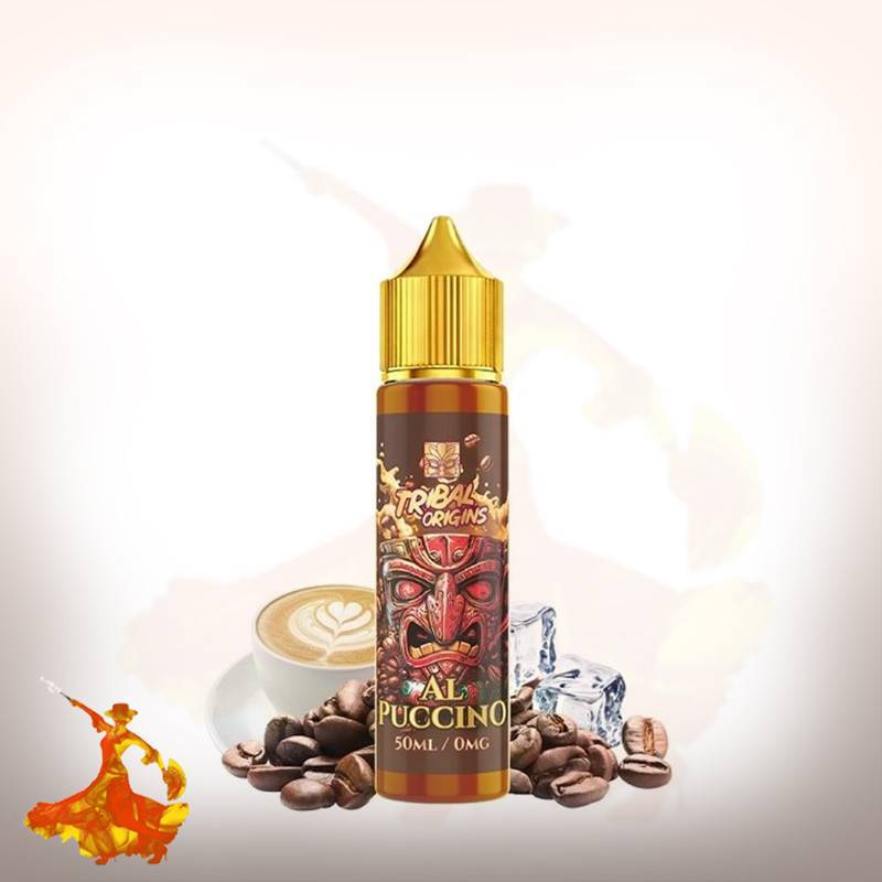 Eliquid Al Puccino 50ml Origin by Tribal Force Arôme boosté prêt à vaper