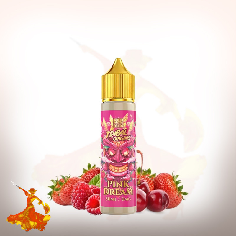 Eliquid Pink Dream 50ml Origin by Tribal Force Arôme boosté prêt à vaper