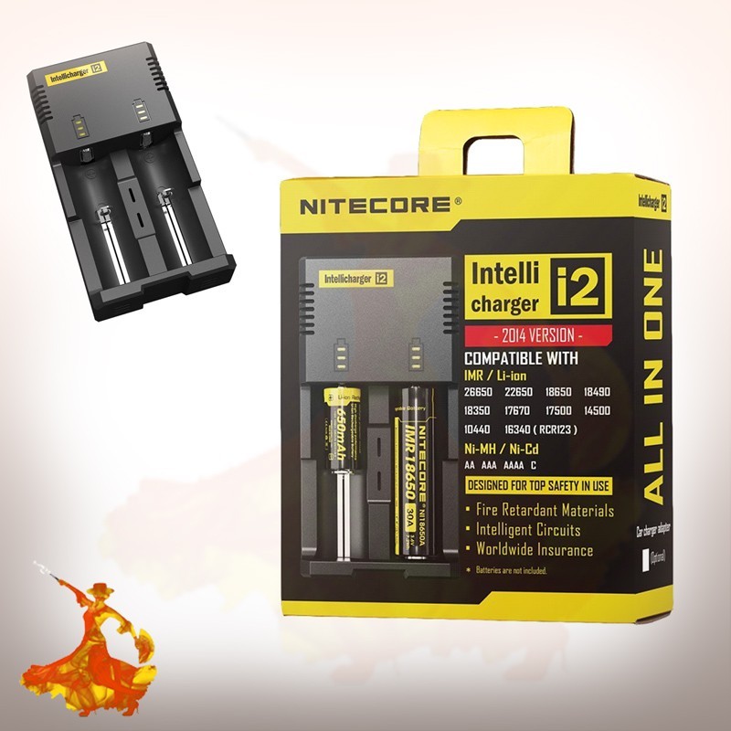 Chargeur Nitcore Intellicharger I2 V2