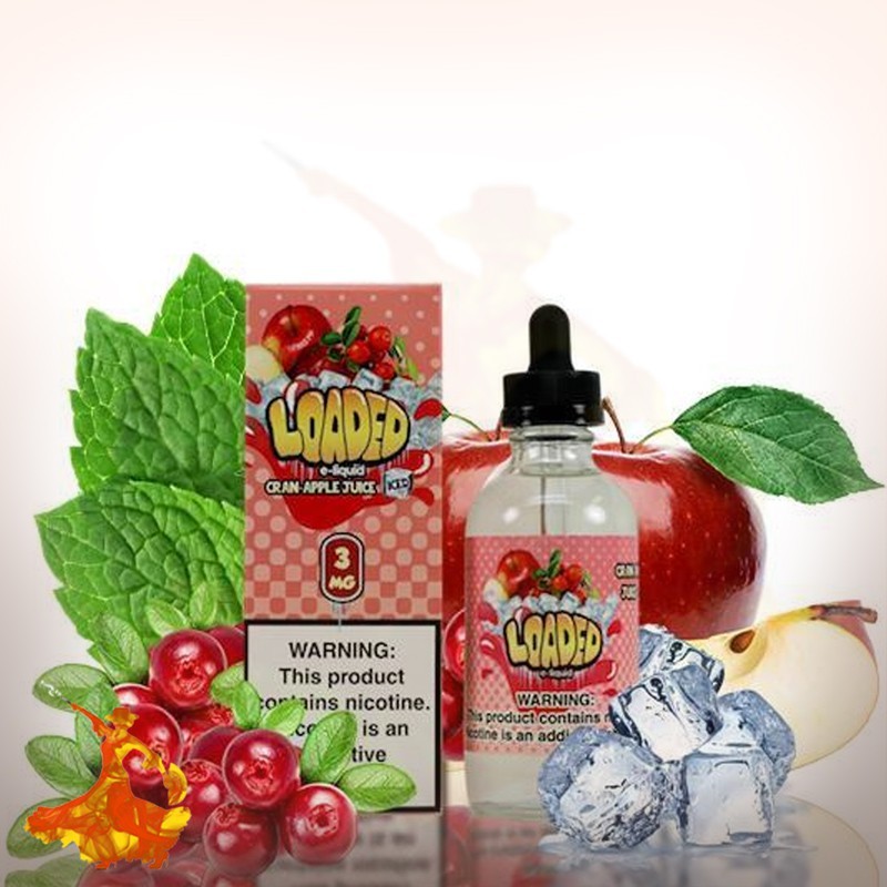 E liquid Cran Apple Iced Loaded par Ruthless arôme boosté prêt à vaper