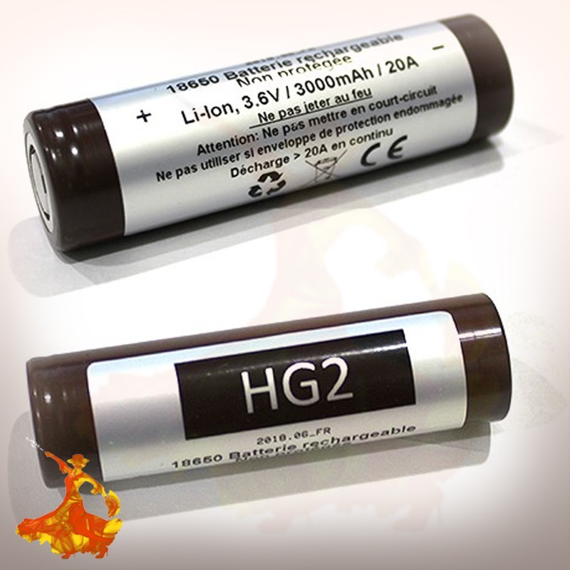 Accu LG HG2 18650 3000 mAh 20A