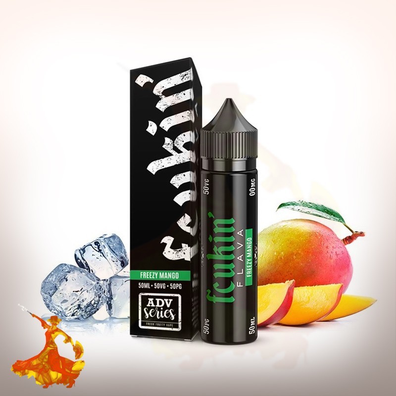 E liquid Freezy Mango Fcukin Flava Arôme boosté prêt à vaper