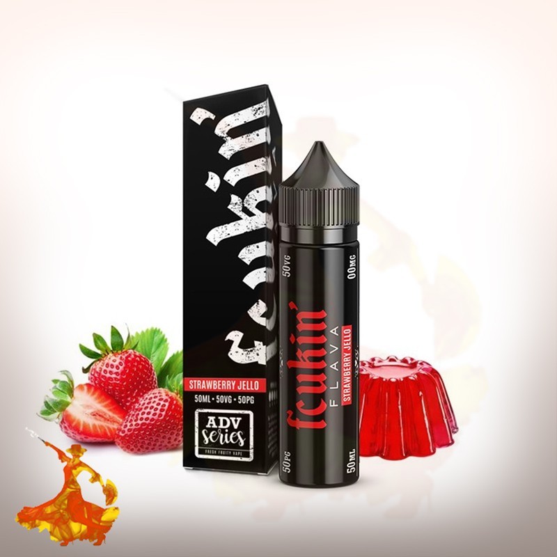 E liquid Strawberry Jello Fcukin Flava Arôme boosté prêt à vaper