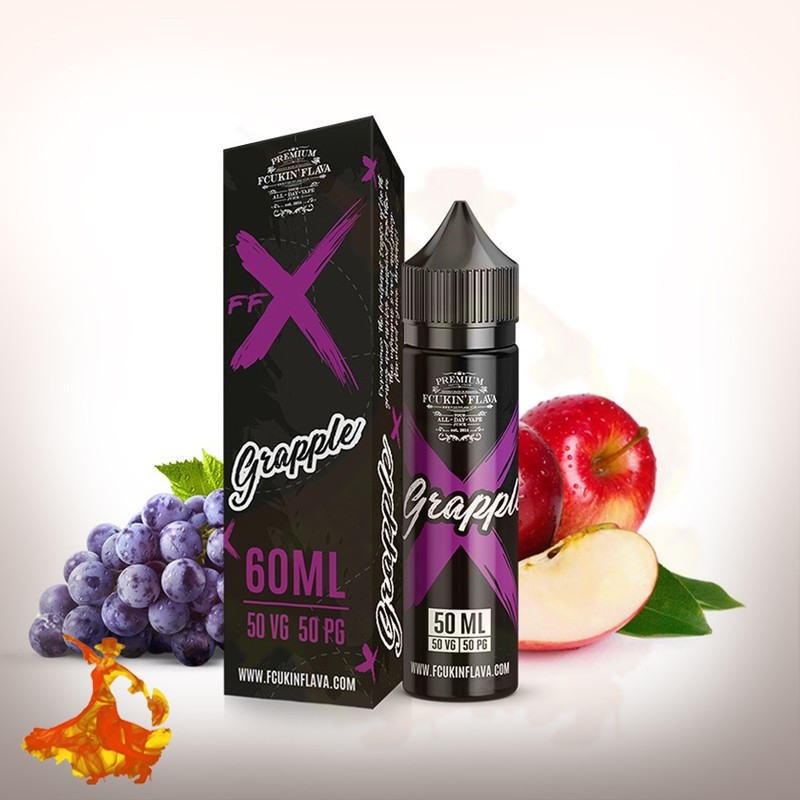 E liquid Grapple FFX Fcukin Flava Arôme boosté prêt à vaper