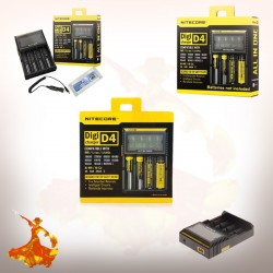 Chargeur d'accus Nitecore D4