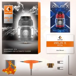 Atomiseur Zeus X RTA 4.5ml 25mm Geek vape