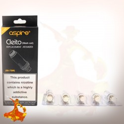 Mèche Cleito Mesh 0.15 ohm Aspire
