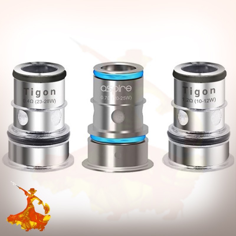 Résistance Tigon 0.4Ω/0.7Ω/1.2Ω Aspire