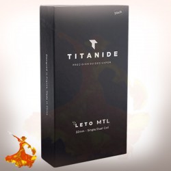 Atomiseur Leto RTA 22mm MTL Titanide