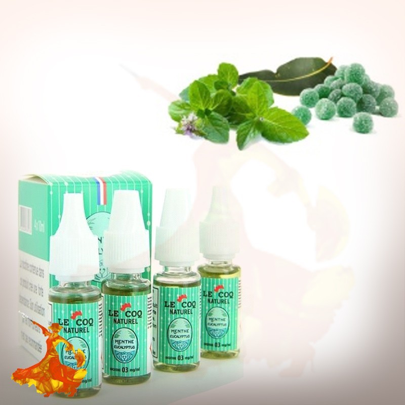 e-liquid Menthe Eucalyptus Le Coq Naturel By Le Coq Qui Vape