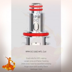 Mèche DC 0.8ohm MTL Smok tech