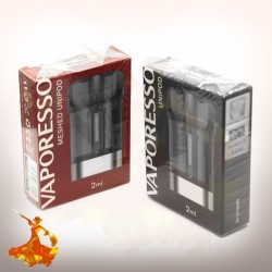Cartouches Pods Unipods XTRA 2ml 1.2ohm/Mesh 0.8ohm Vaporesso
