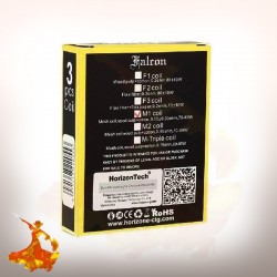Mèches M1 0.15ohm pour Falcon King Horizontech