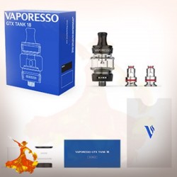 Clearomiseur GTX 18 3ml Vaporesso