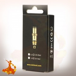 Mèches pour DotAio 0.3ohm/0.7ohm/1.6ohm Dotmod