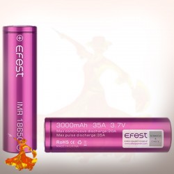 Accu 18650 3000mAh 35A flat top Efest