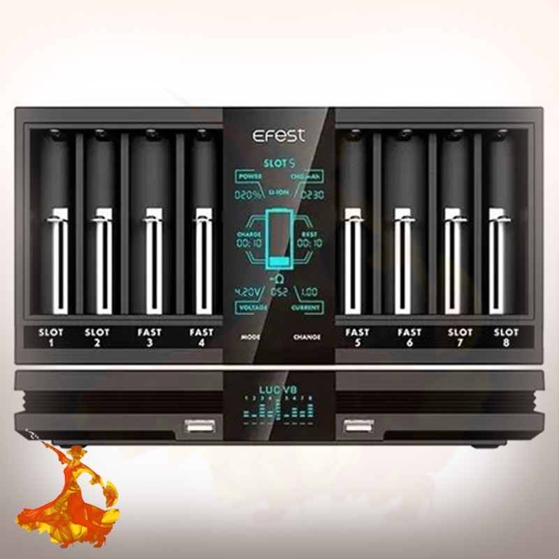 Chargeur Luc V8 Efest