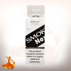 Résistances NexM DC 0.4ohm MTL Smok tech