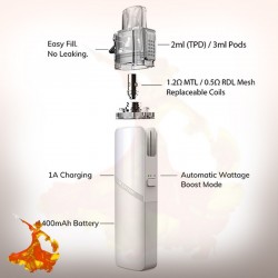 Kit Pod Sceptre MTL/RDL 3ml 20W 1400mAh Innokin