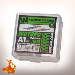 Résistances NexMesh Extreme A1 0.16ohm Wotofo